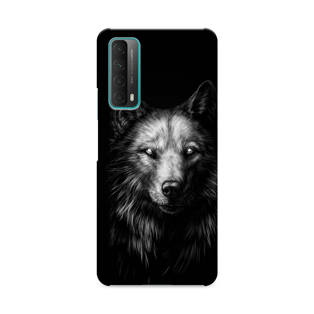 

Чехол Awog "Волк черно белый" для Huawei P Smart 2021, 6104720-1