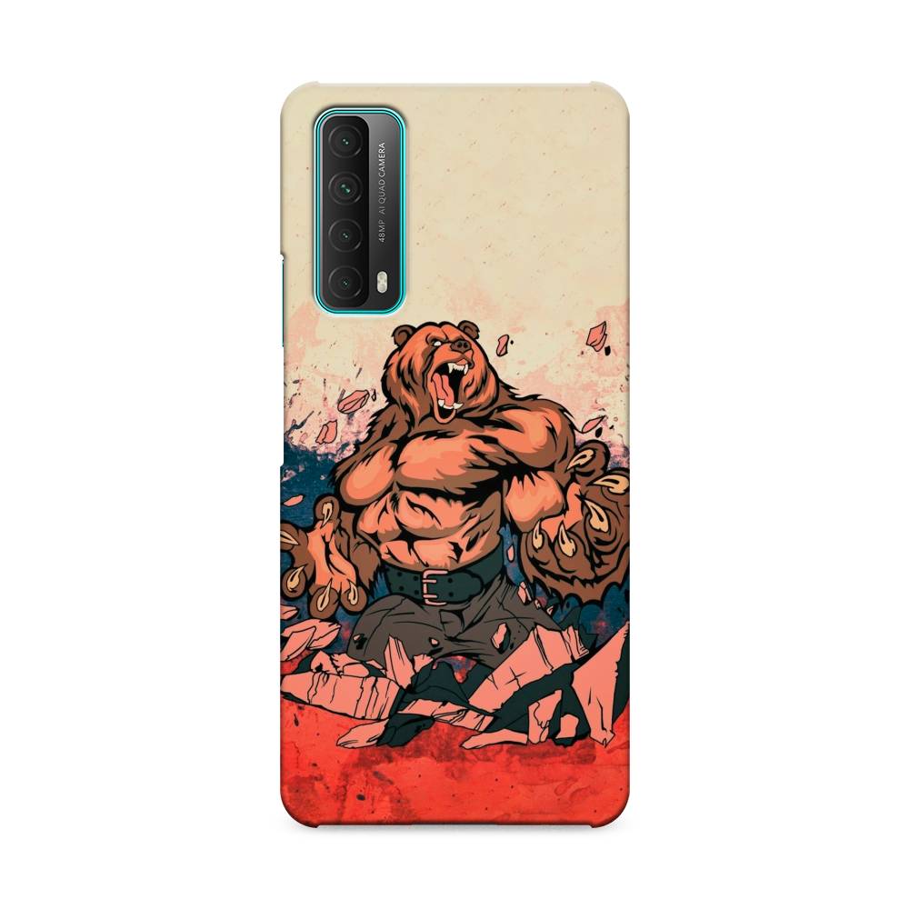 

Чехол Awog "Медведь с флагом РФ" для Huawei P Smart 2021, 6104720-1