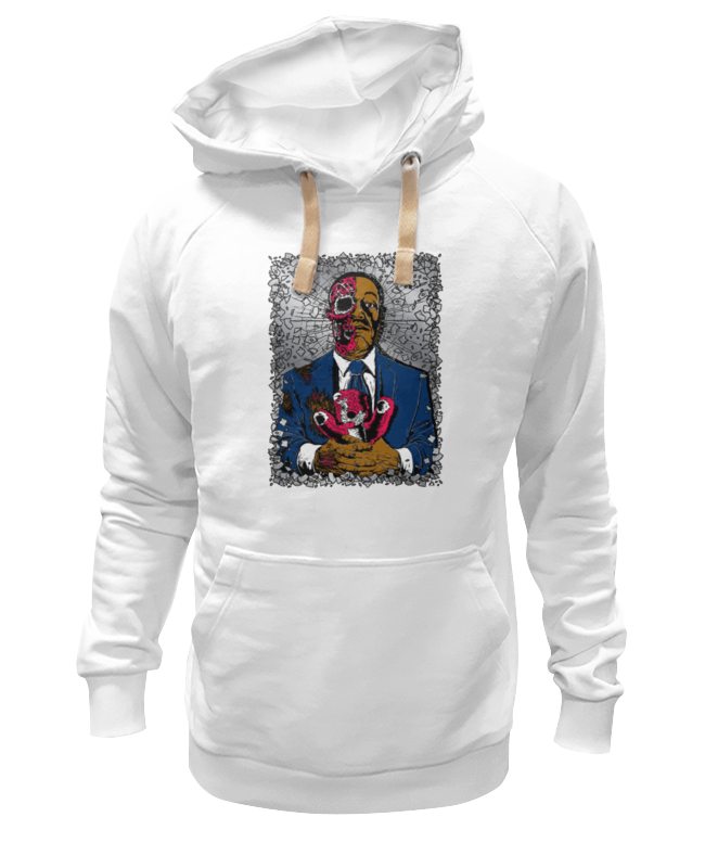 

Худи унисекс Printio Zombie art белое 3XL, Белый, Zombie art