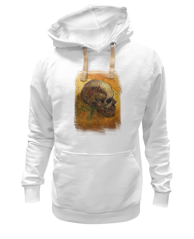 

Худи унисекс Printio Skull art белое 3XL, Белый, Skull art