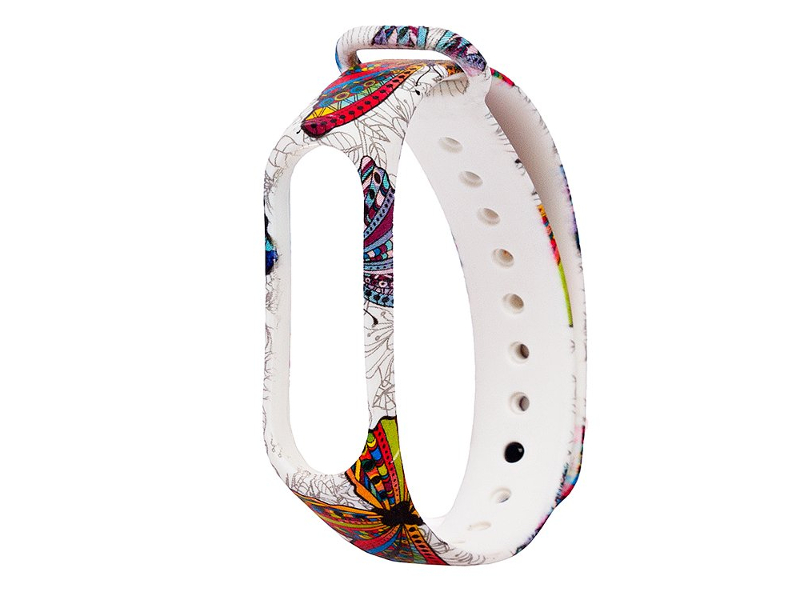 

Ремешок Activ for Xiaomi Mi Band 4/Mi Band 3 Silicone принт 18 90366, 90366