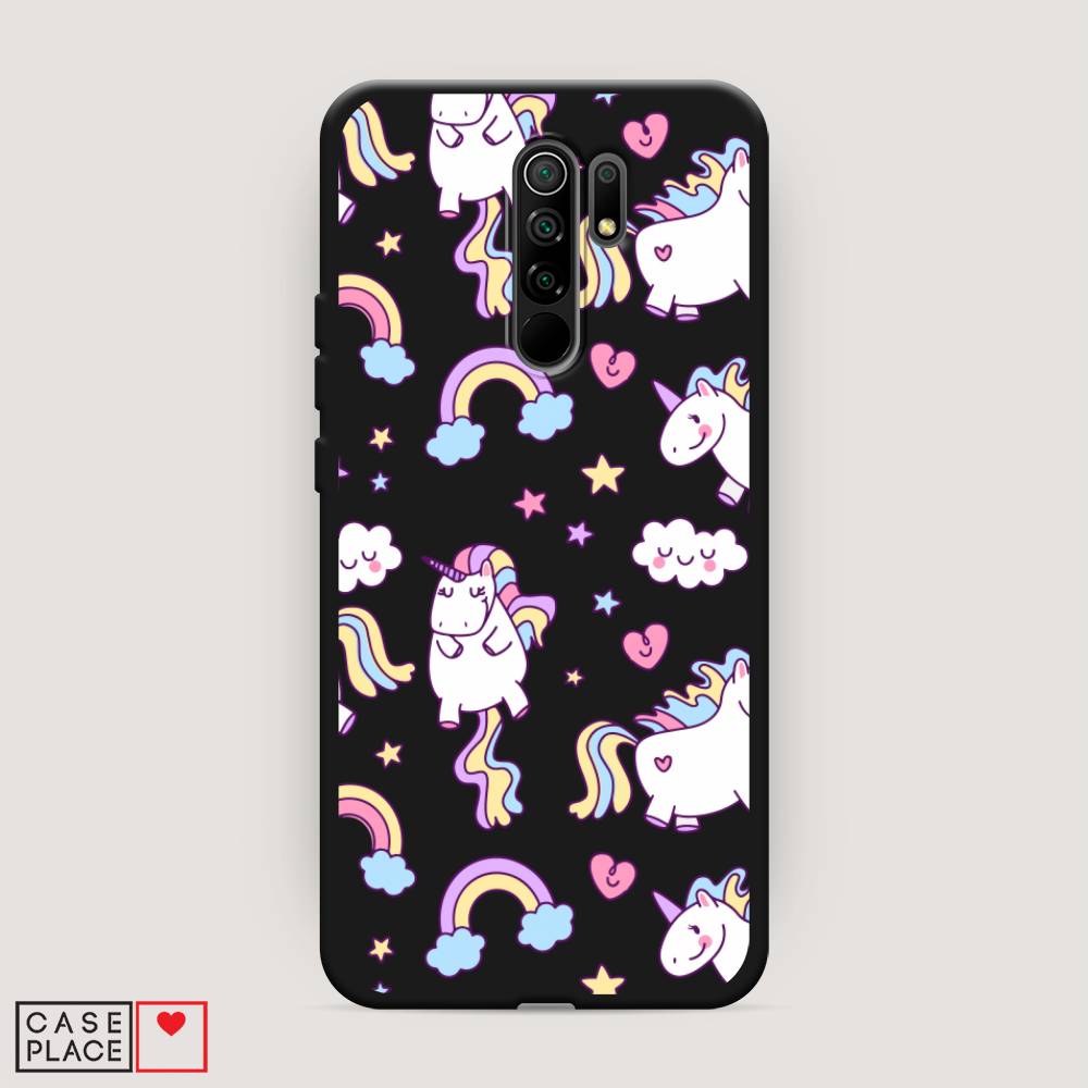 

Матовый силиконовый чехол "Sweet unicorns dreams" на Xiaomi Redmi 9, Sweet unicorns dreams