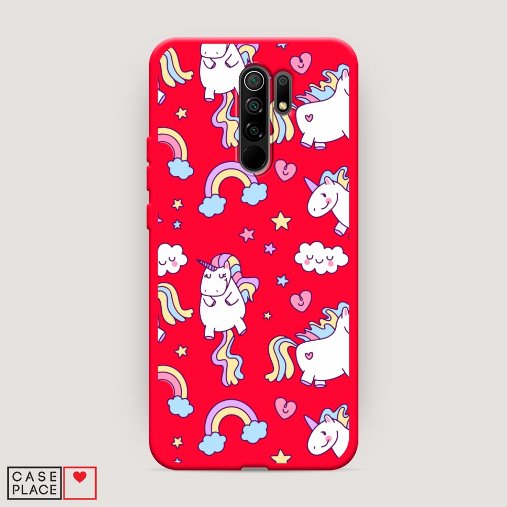 

Матовый силиконовый чехол "Sweet unicorns dreams" на Xiaomi Redmi 9, Sweet unicorns dreams