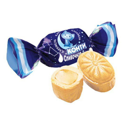 

Конфеты Konti карамель сливочная 250 г