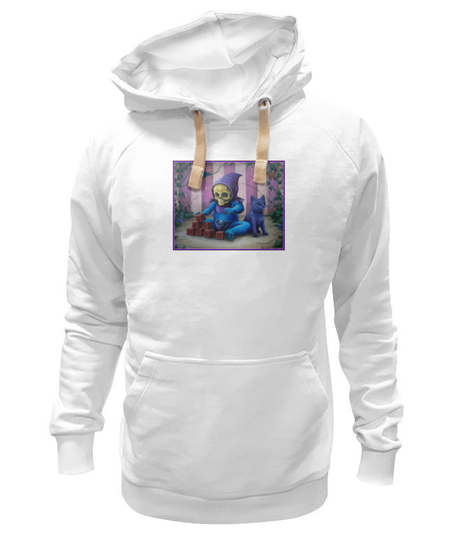 

Худи унисекс Printio Art horror белое 3XL, Белый, Art horror