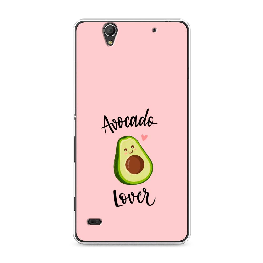 

Чехол на Sony Xperia C4 "Avocado lover", Розовый;зеленый, 52650-6