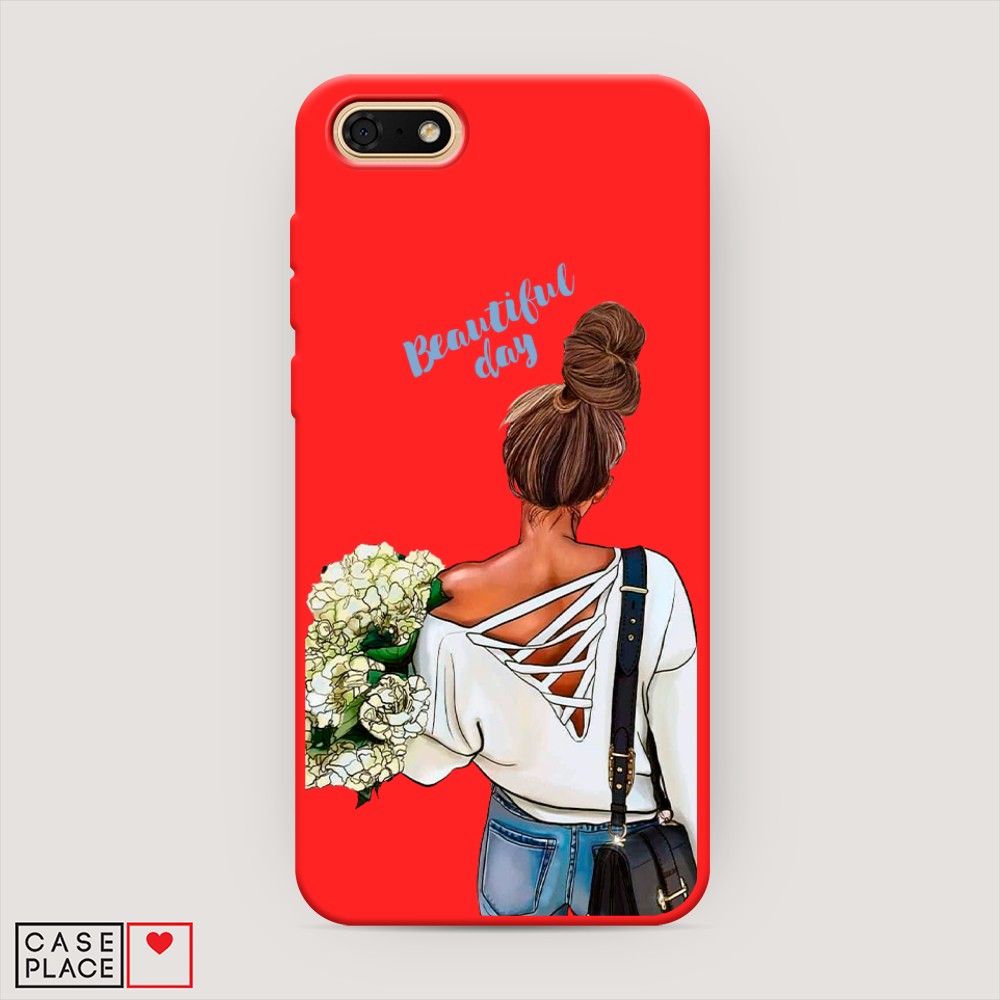 

Чехол Awog на Huawei Y5 2018 "Beautiful day vector", Разноцветный, 65953-1