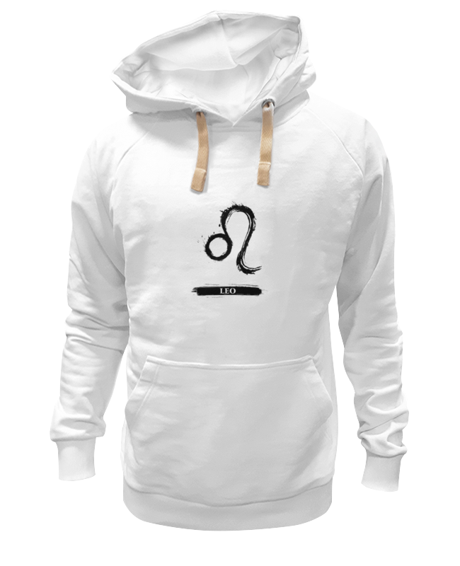 

Худи унисекс Printio Знак зодиака лев белое 3XL, Белый, Знак зодиака лев