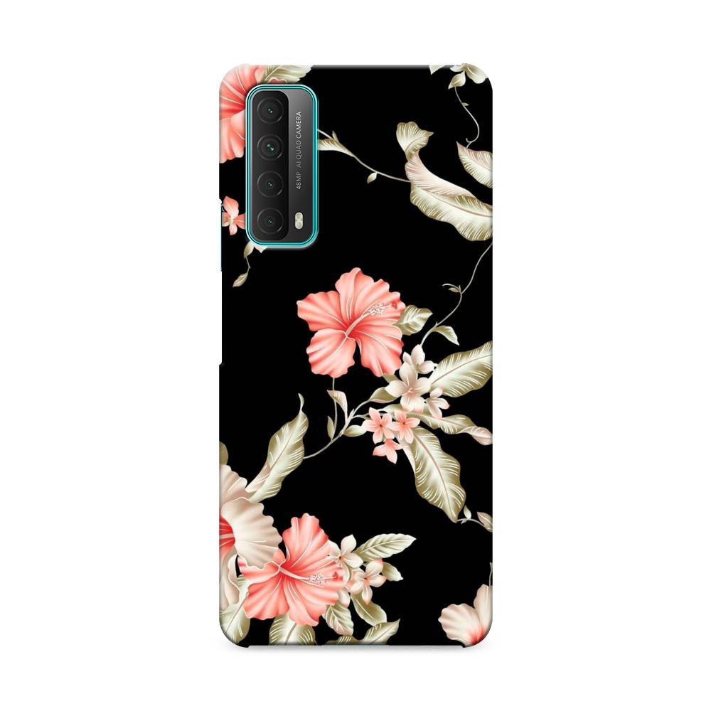 

Чехол Awog "Цветы на черном" для Huawei P Smart 2021, 6104720-6