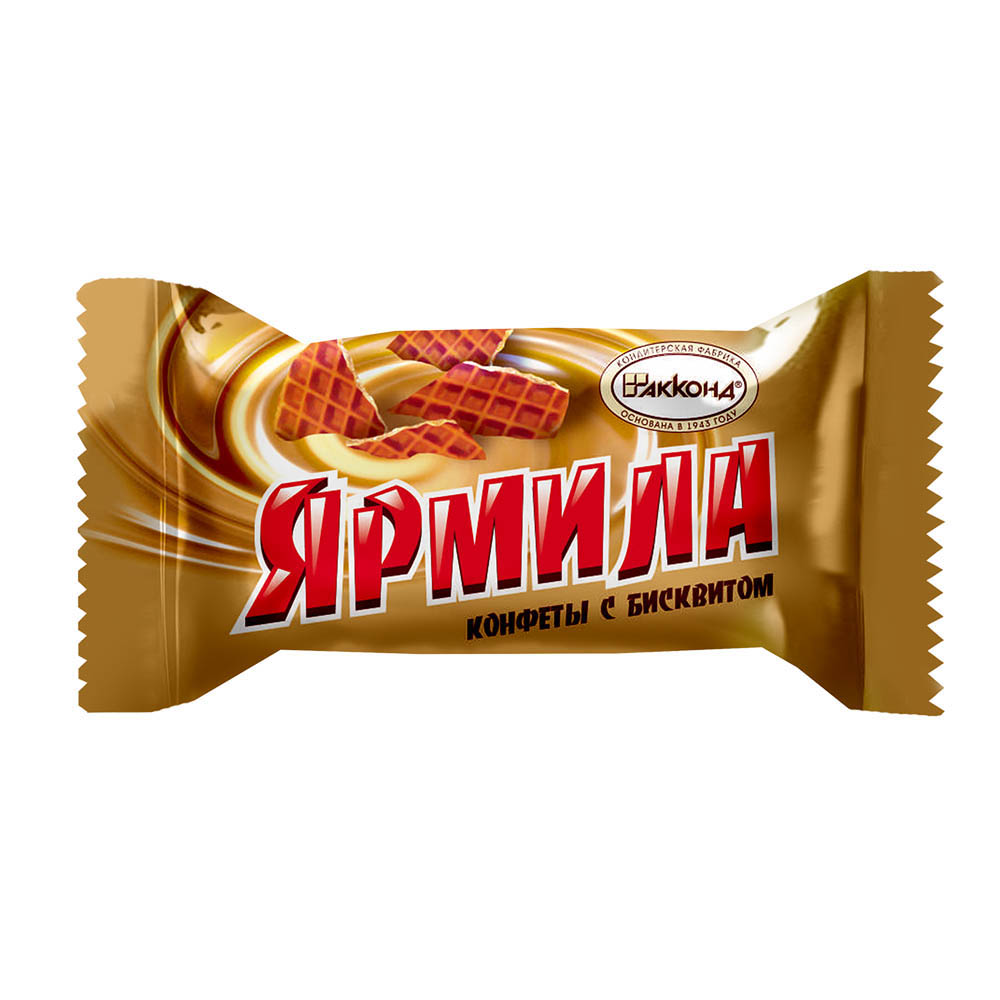 

Конфеты Акконд Ярмила с бисквитом 200 г