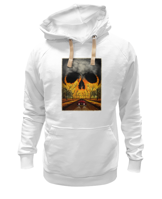 

Худи унисекс Printio Art horror белое 3XL, Белый, Art horror