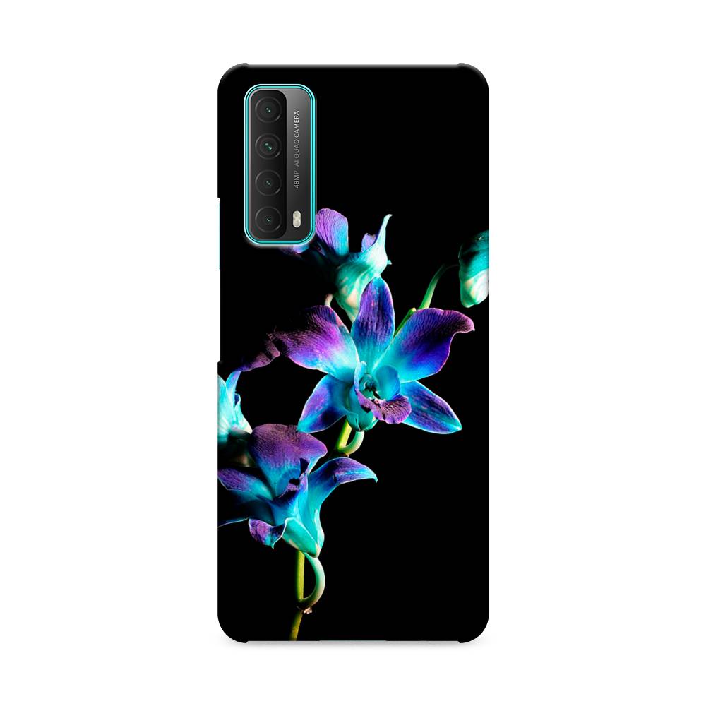 

Чехол Awog "Синий цветок на черном" для Huawei P Smart 2021, 6104720-6