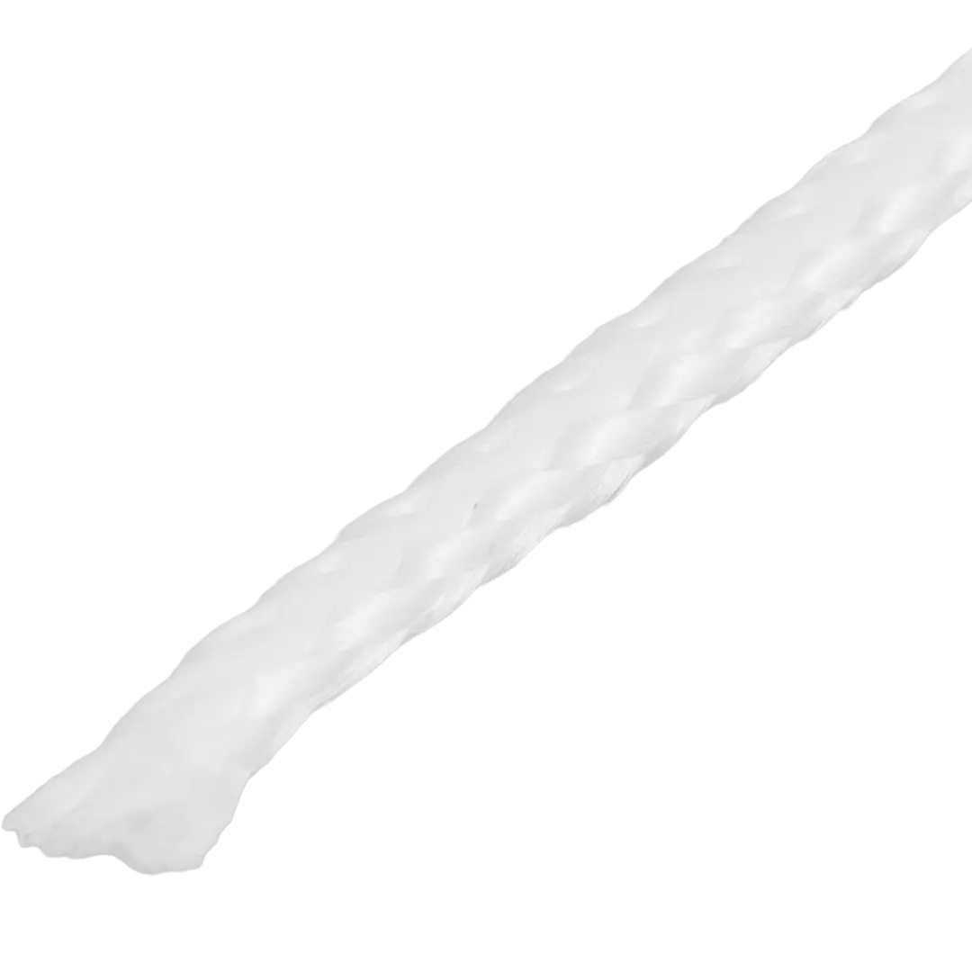 Нить-шпагат без сердечника полипропиленовая 2 мм цвет белый, 10 м/уп. водорозетка двойная полипропиленовая gibax