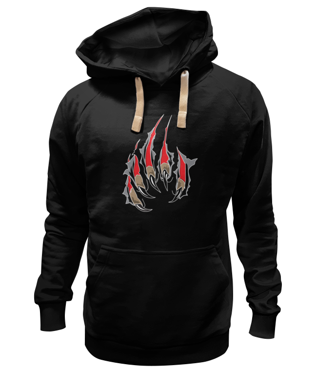 

Худи мужское Printio Когти черное 3XL, Черный, Когти