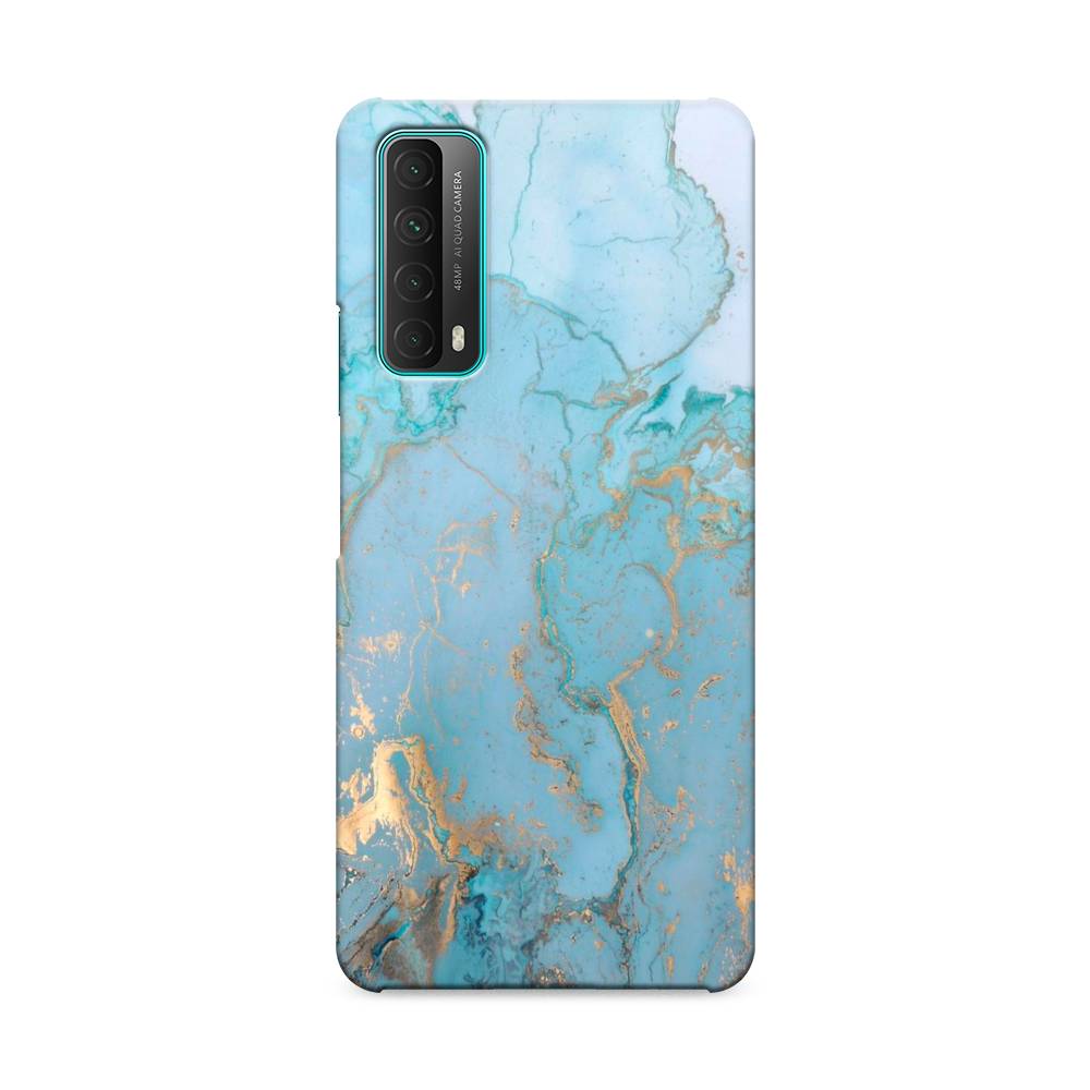 

Чехол Awog "Голубой мрамор рисунок" для Huawei P Smart 2021, 6104720-2