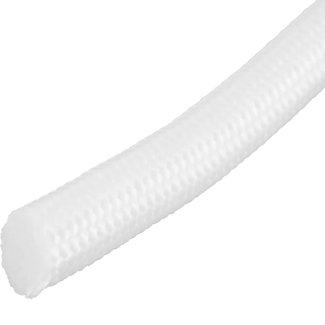 Веревка с сердечником полипропиленовая 12 мм цвет белый, 10 м/уп. водорозетка двойная полипропиленовая gibax