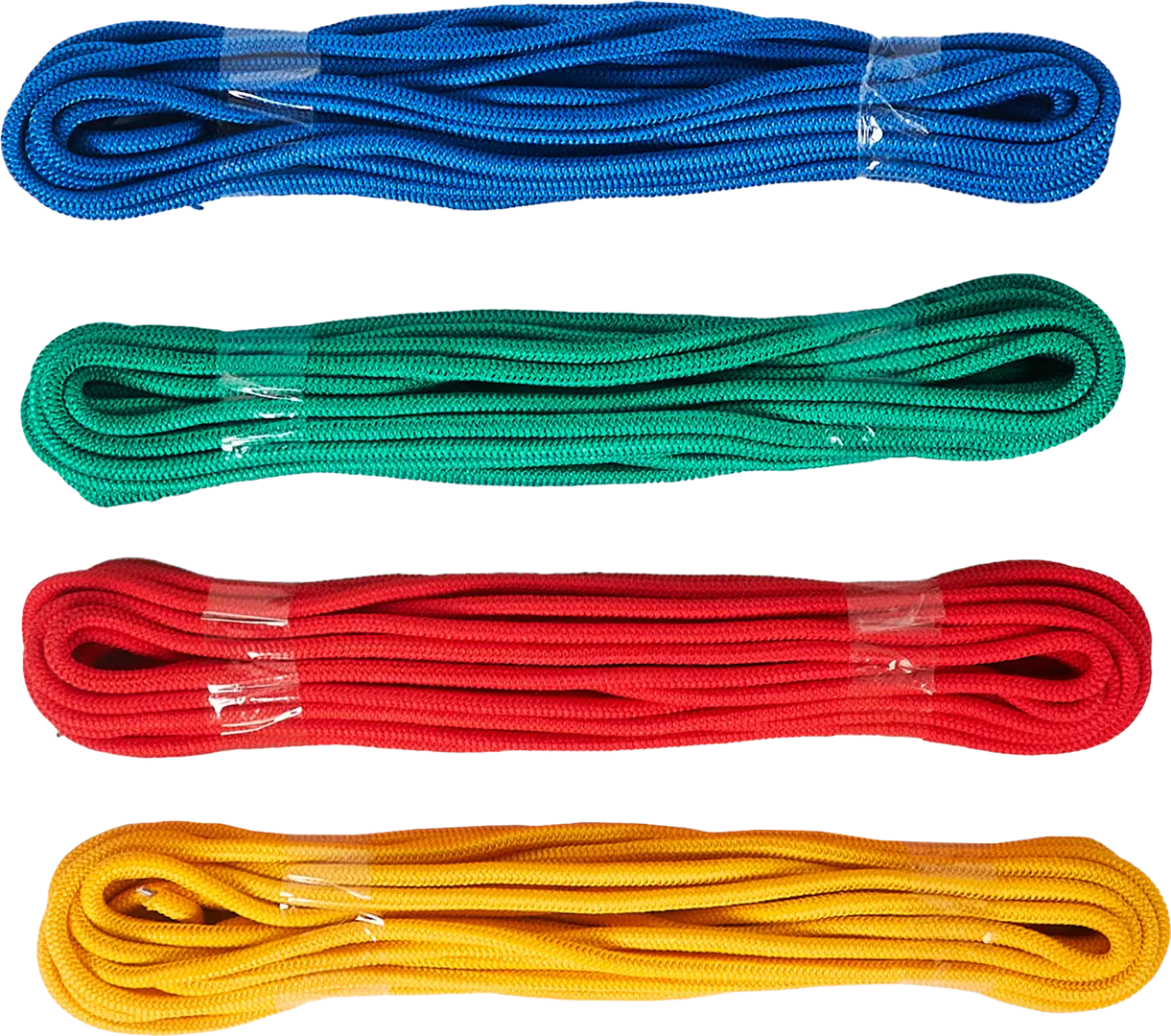 Веревка эластичная 6 мм цвет мультиколор, 10 м/уп.
