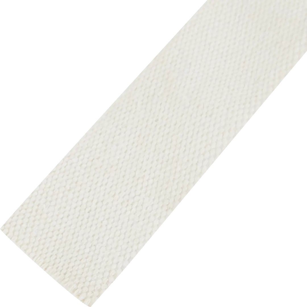Ремень хлопок 35 мм цвет белый 5 м/уп. сумка мессенджер на клапане длинный ремень белый