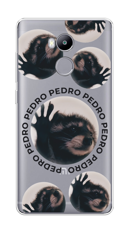 

Чехол на Xiaomi Redmi 4 Pro "Pedro енот", Черный;бежевый;прозрачный, 31250-1