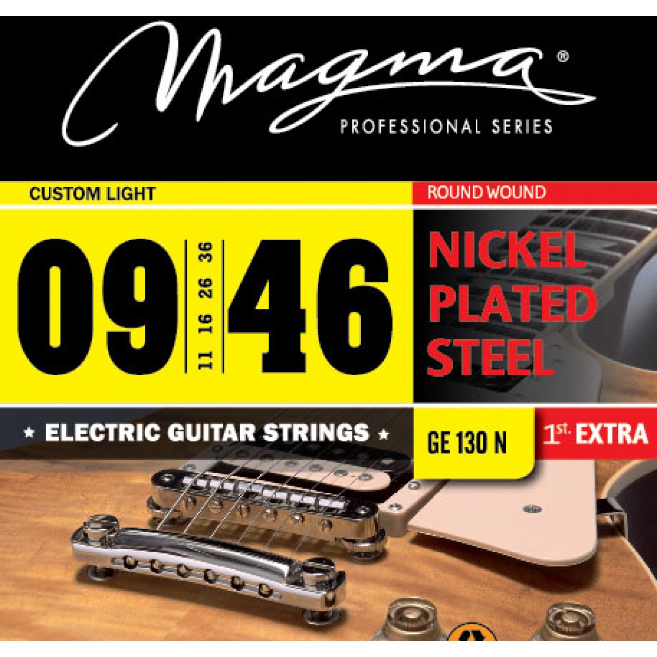 

Комплект струн для электрогитары Magma GE130NDB, Magma GE130NDB
