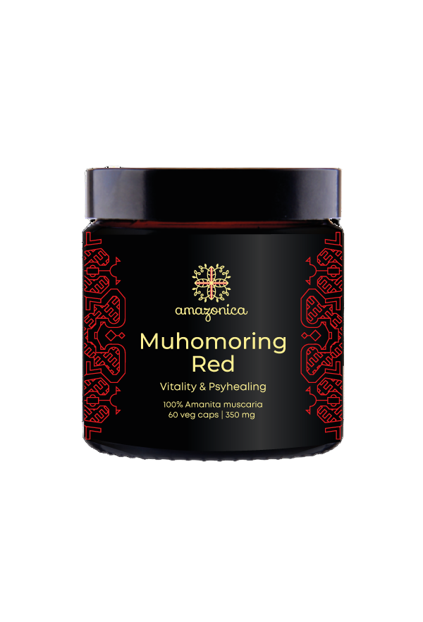 

Muhomoring Red Микродозинг красного мухомора Amazonica 350mg капсулы 60 шт.