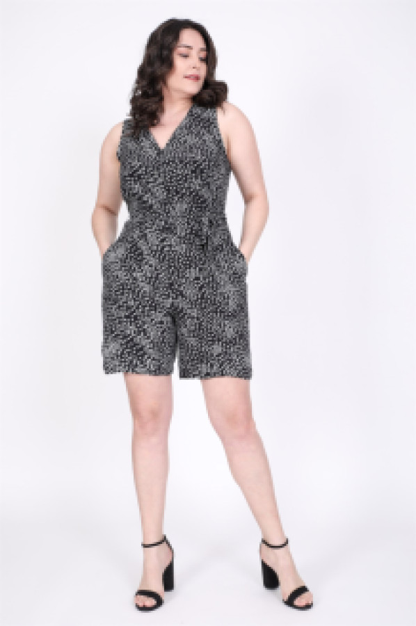 

Комбинезон женский My Line Moda 760 черный 46 (доставка из-за рубежа), 760