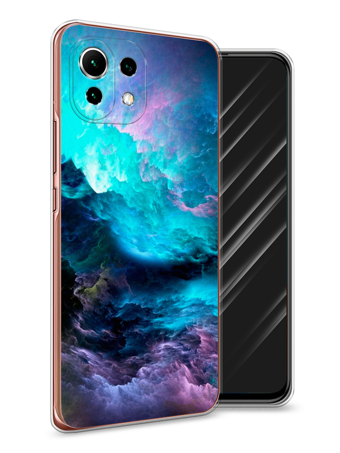 

Чехол Awog на Xiaomi Mi 11 Lite/5G NE "Бирюзовое небо", Разноцветный, 311750-4