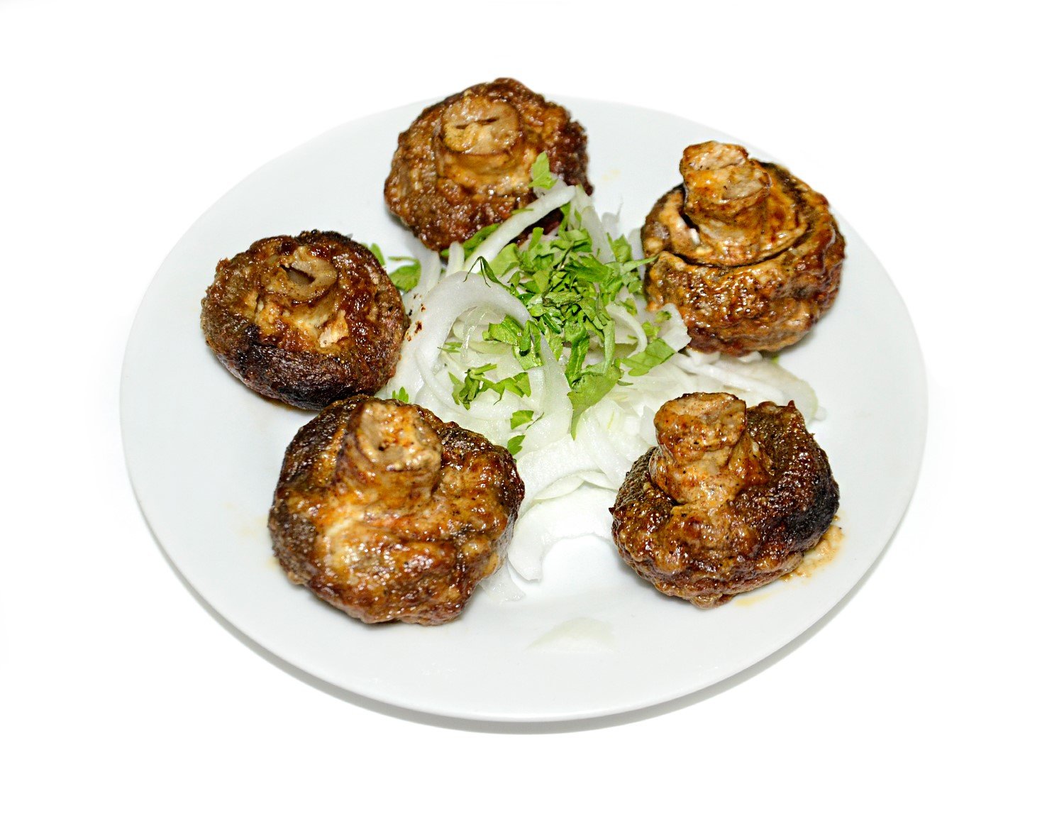 

Шампиньоны для гриля МясновЪ в маринаде