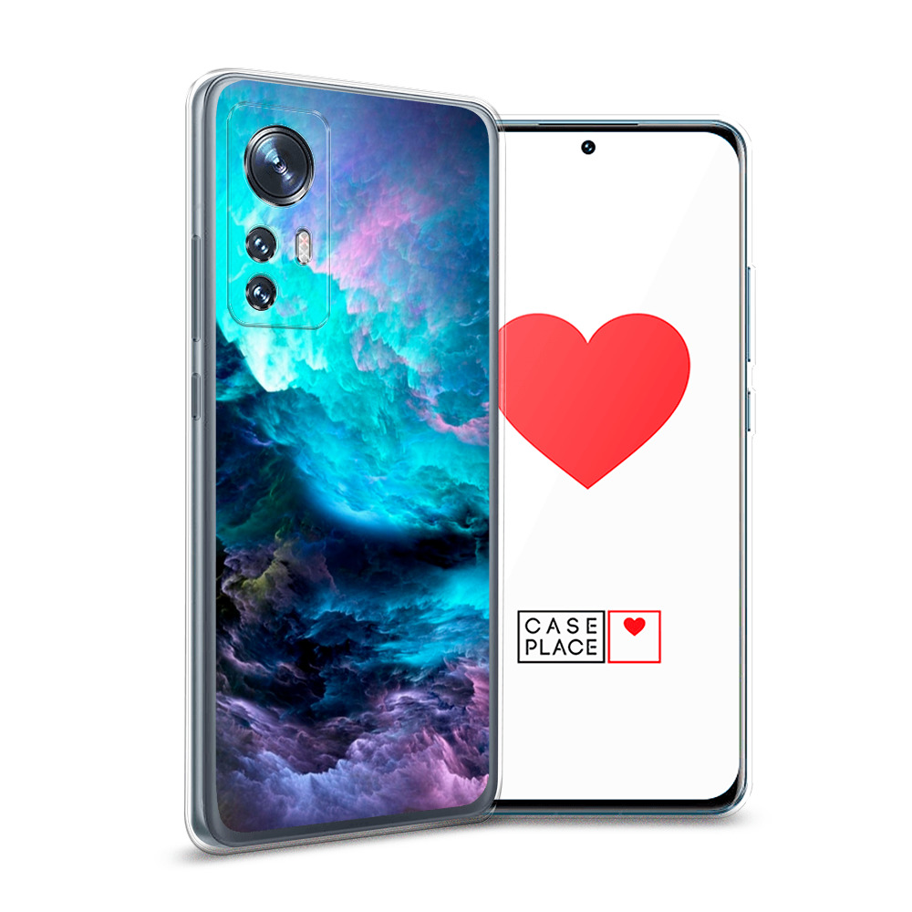 

Силиконовый чехол Awog "Бирюзовое небо" для Xiaomi 12, Разноцветный, 312350-4