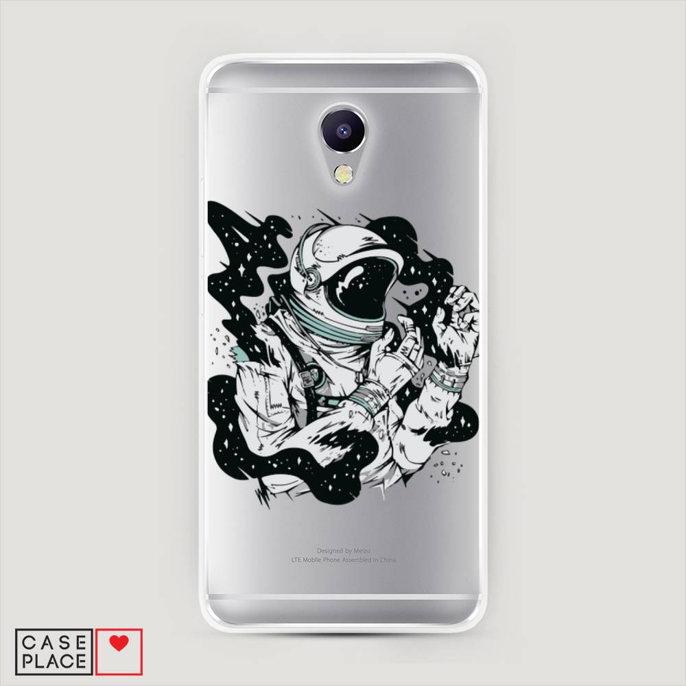 

Чехол Awog на Meizu M5 Note "Космонавт арт", Черный;белый;прозрачный, 71650-7