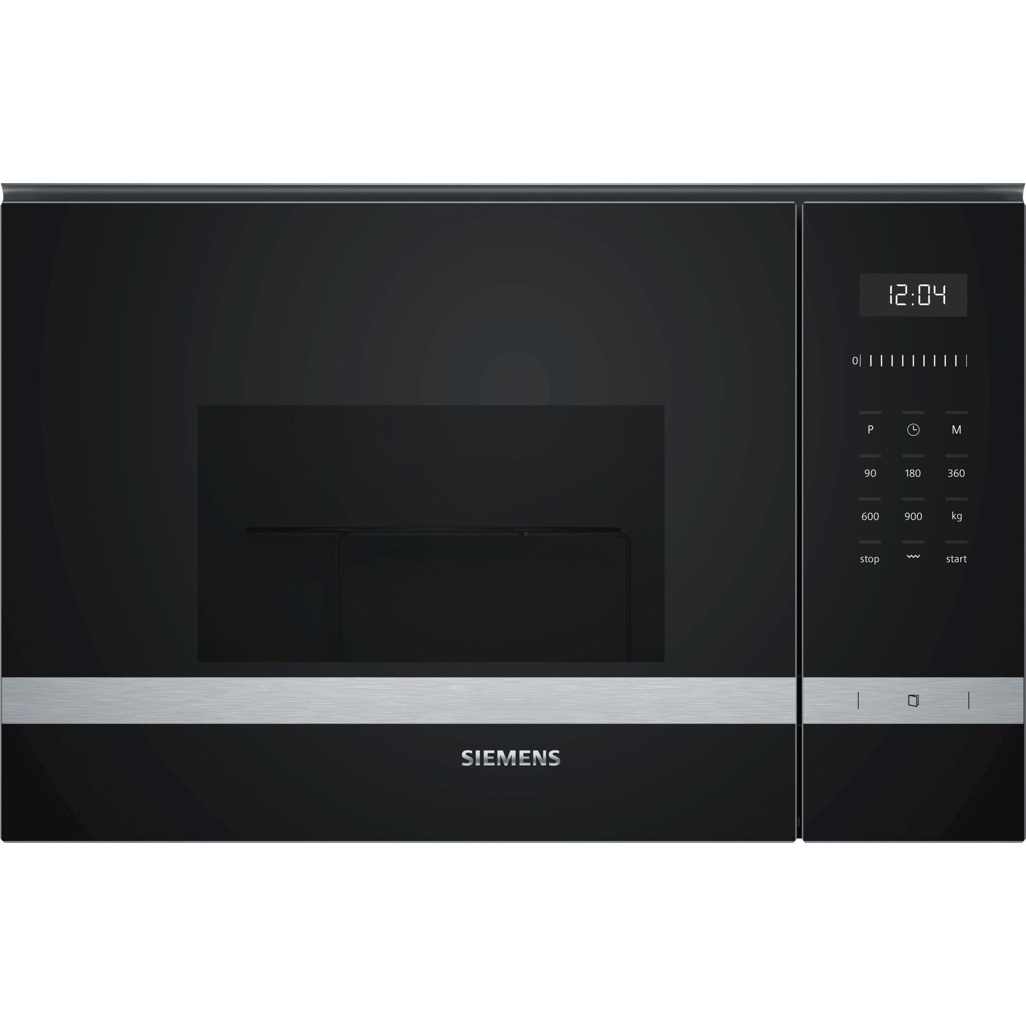 Встраиваемая микроволновая печь Siemens BE555LMS0 silver, black встраиваемая микроволновая печь siemens be555lms0 silver black