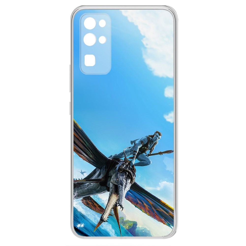 

Чехол-накладка кейс Аватар - Джейк на скимвинге для Honor 30