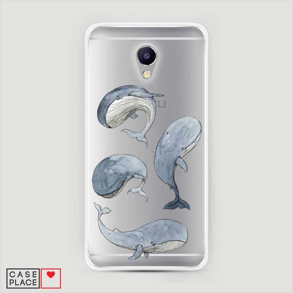 

Чехол Awog на Meizu M5 Note "Киты", Белый;прозрачный;голубой, 71650-1