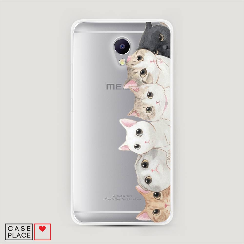 

Чехол Awog "Котики" для Meizu M5 Note