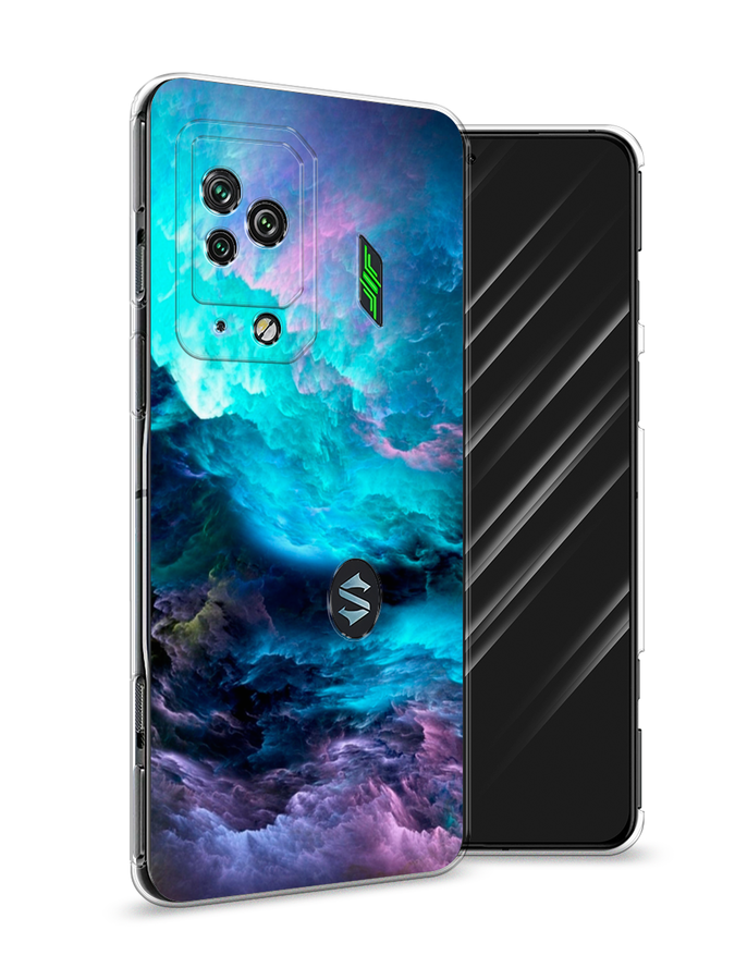 

Чехол Awog на Xiaomi Black Shark 5 Pro "Бирюзовое небо", Разноцветный, 314150-4