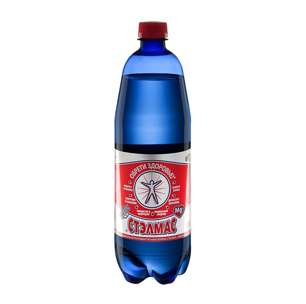 

Вода минеральная Stelmas Mg Miss Mineral Detox газированная лечебно-столовая 1 л