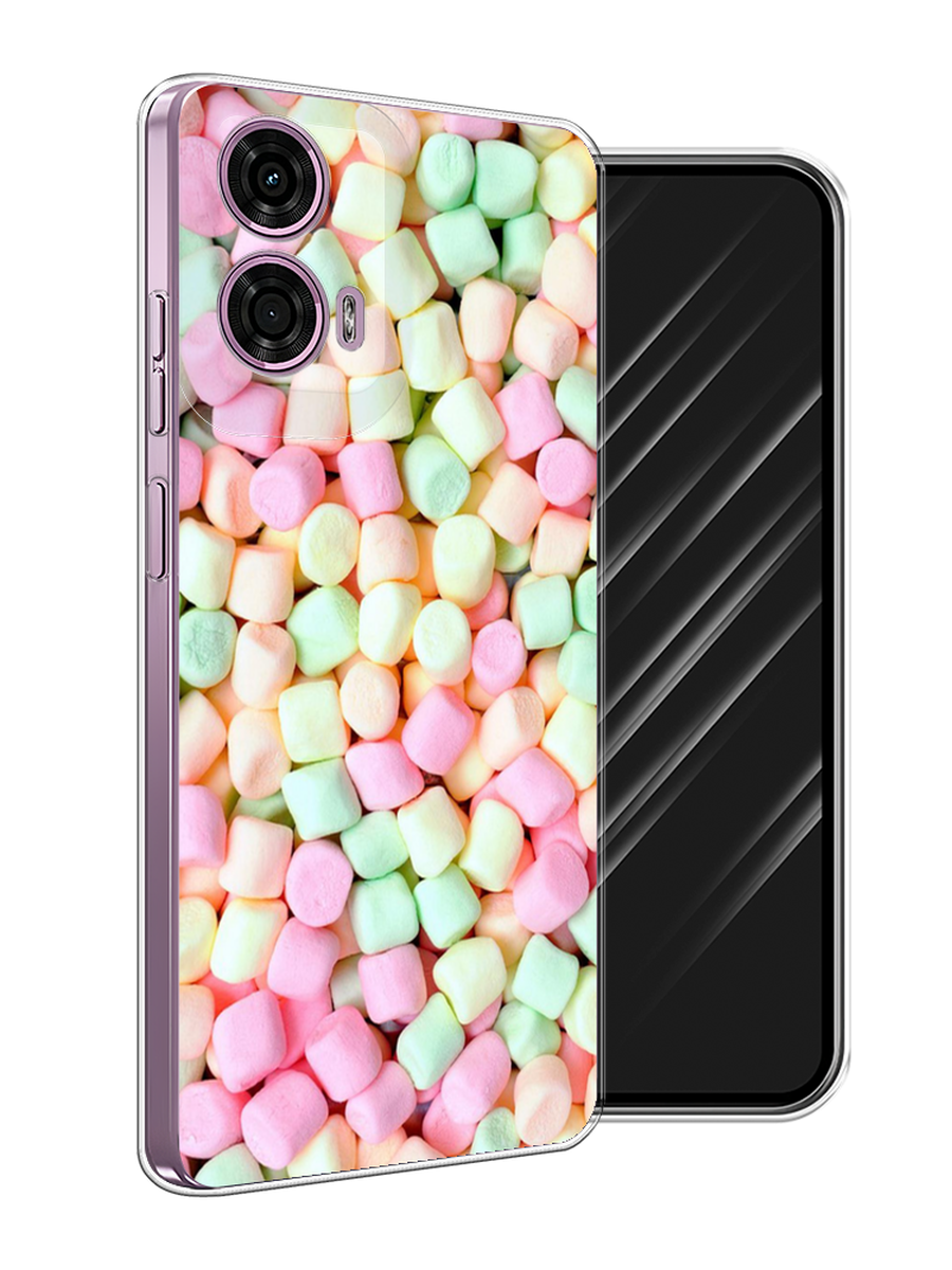 

Чехол Awog на Motorola Moto G24 "Marshmallows", Зеленый;желтый;розовый, 243850-1