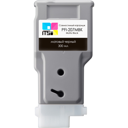 

Картридж ITSinks для Canon, PFI-207 Matte Black, 300 мл 8788B001, Черный, PFI-207