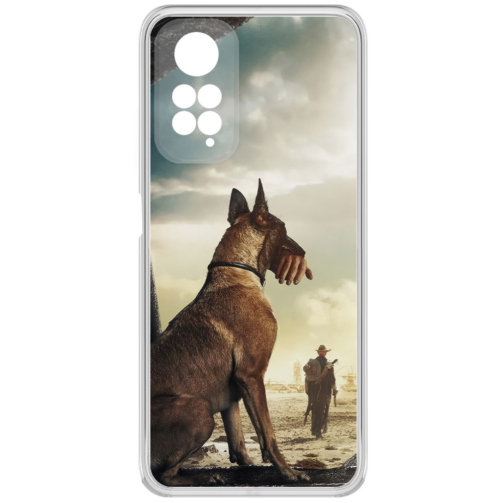 

Чехол-накладка Krutoff Clear Case Фоллаут (Fallout) - Псина для Xiaomi Redmi Note 11S