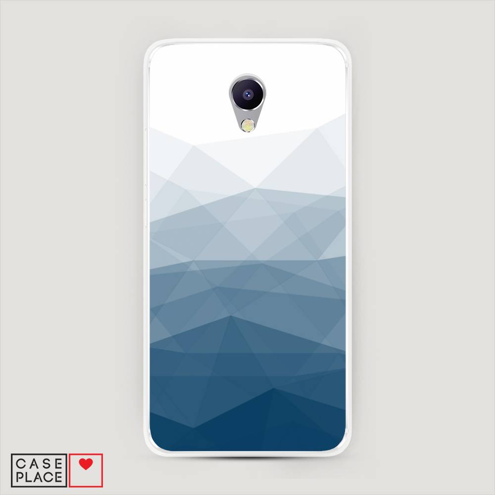 

Чехол Awog на Meizu M5 Note "Абстракция небо", Синий;голубой;белый, 71650-3