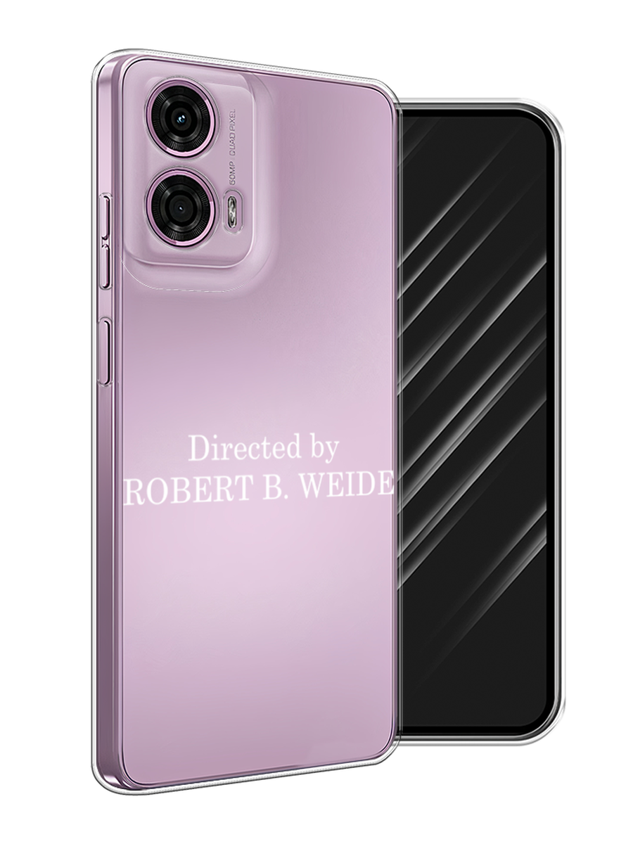 

Чехол Awog на Motorola Moto G24 "Robert B Weide", Прозрачный, 243850-1