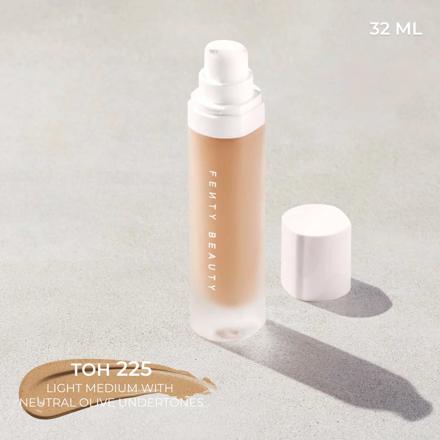 Тональная основа Fenty Beauty PRO FILTR SOFT LONGWEAR FOUNDATION 32 мл. Тон 225