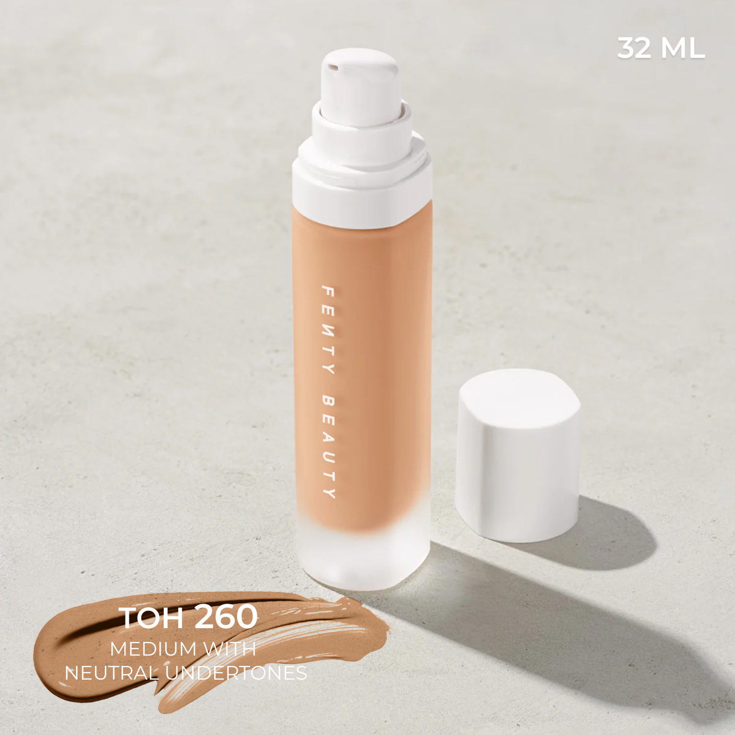 Тональная основа Fenty Beauty PRO FILTR SOFT LONGWEAR FOUNDATION 32 мл. Тон 260