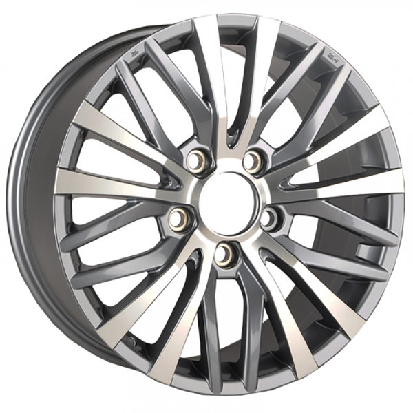 фото Колесный диск anzoo autoparts h708d 8.5x20/5x150 d110 et60 gunmetal machined face