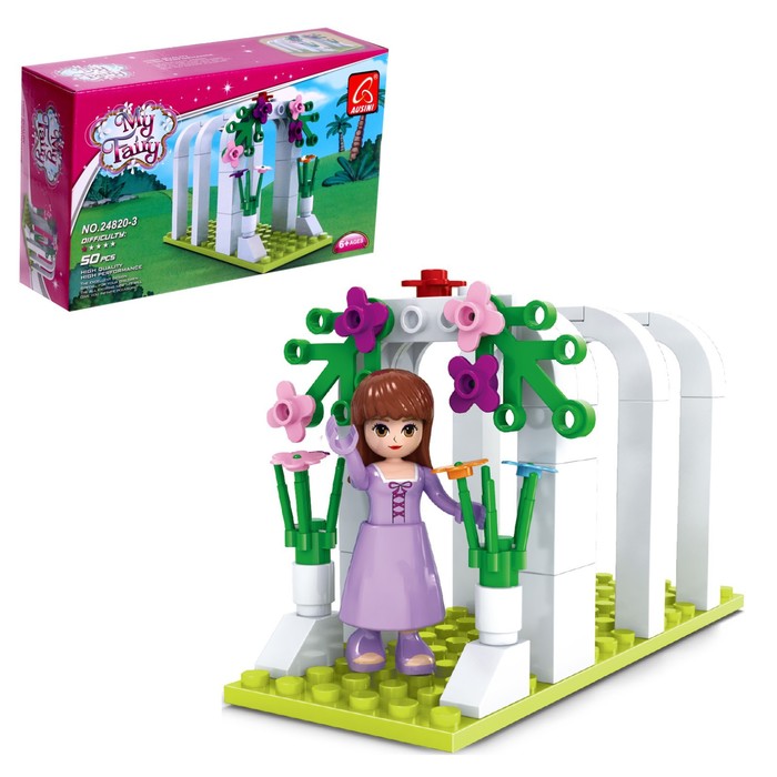 

Конструктор Девчонки «Вход в сад», 50 деталей