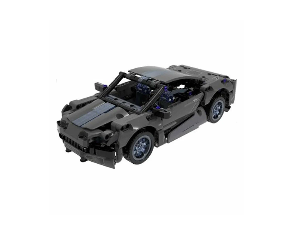 Конструктор ONEBOT Building Block Supercar OBJZF62AIQI, серый конструктор пластиковый baby block десятое королевство td03911 самолетик 20 деталей