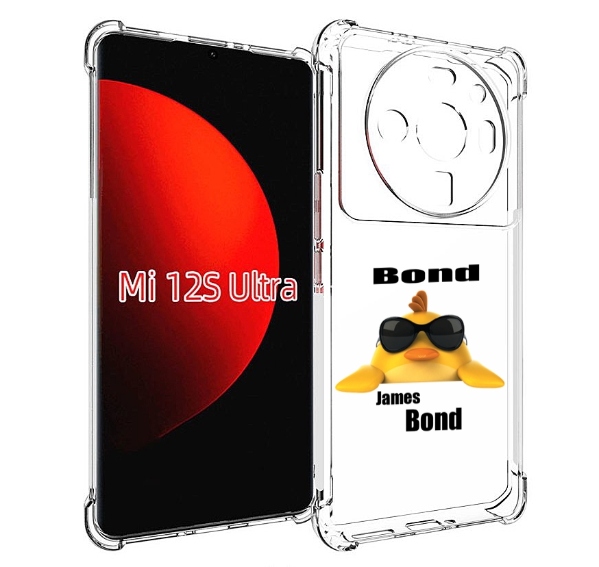

Чехол MyPads бонд для Xiaomi 12S Ultra, Прозрачный, Tocco