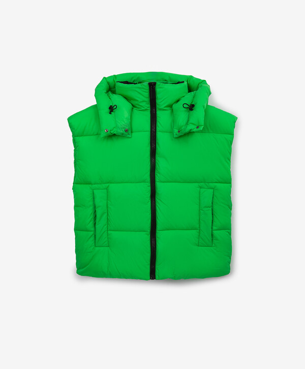 

Жилет стёганый на искусственном пуху зелёный для девочки Gulliver, 170, 22409GJC4701, Зеленый, 22409GJC4701