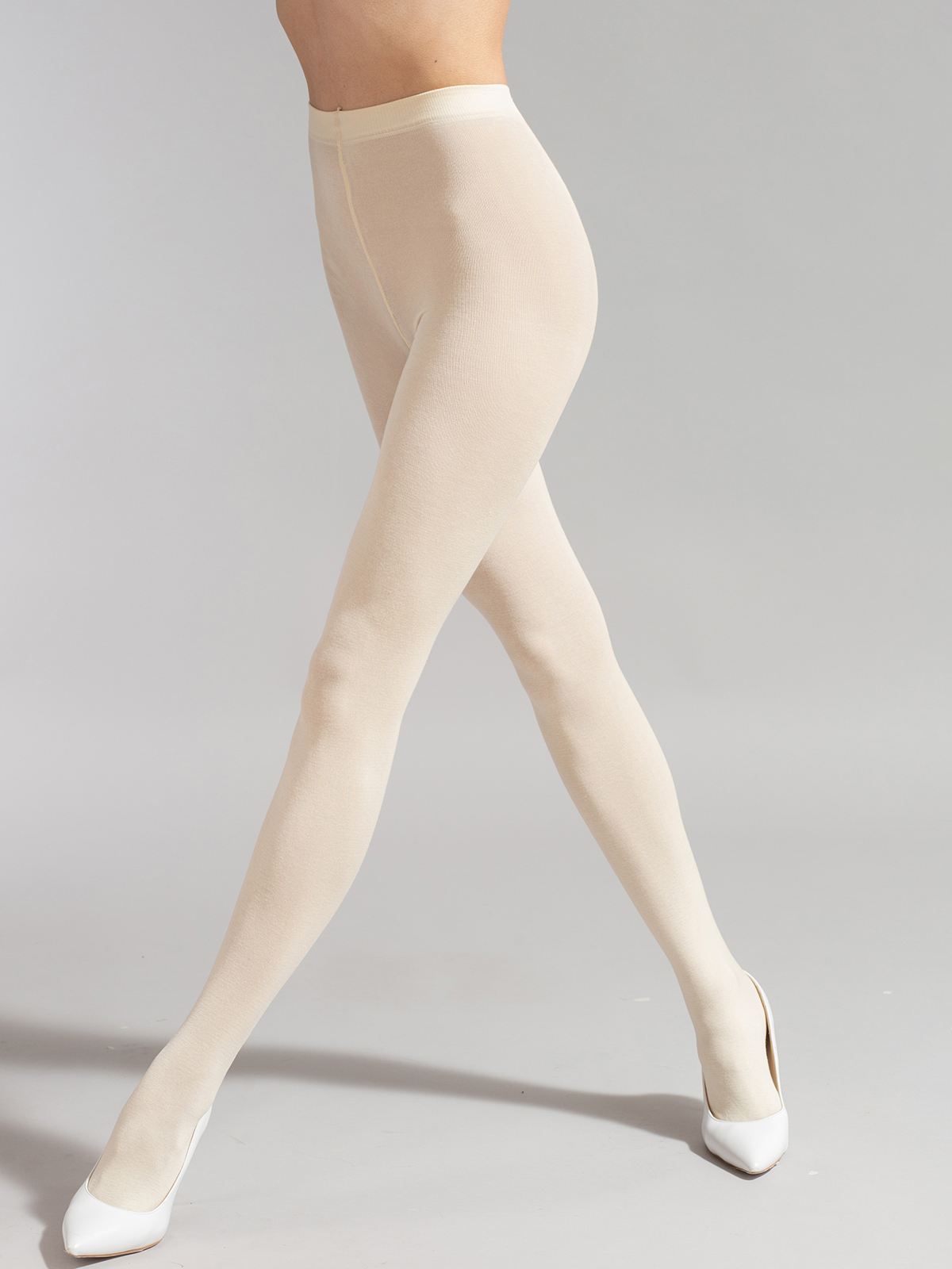 

Колготки женские Giulia LUCKY COTTON 200 бежевые 2 (S), LUCKY COTTON 200