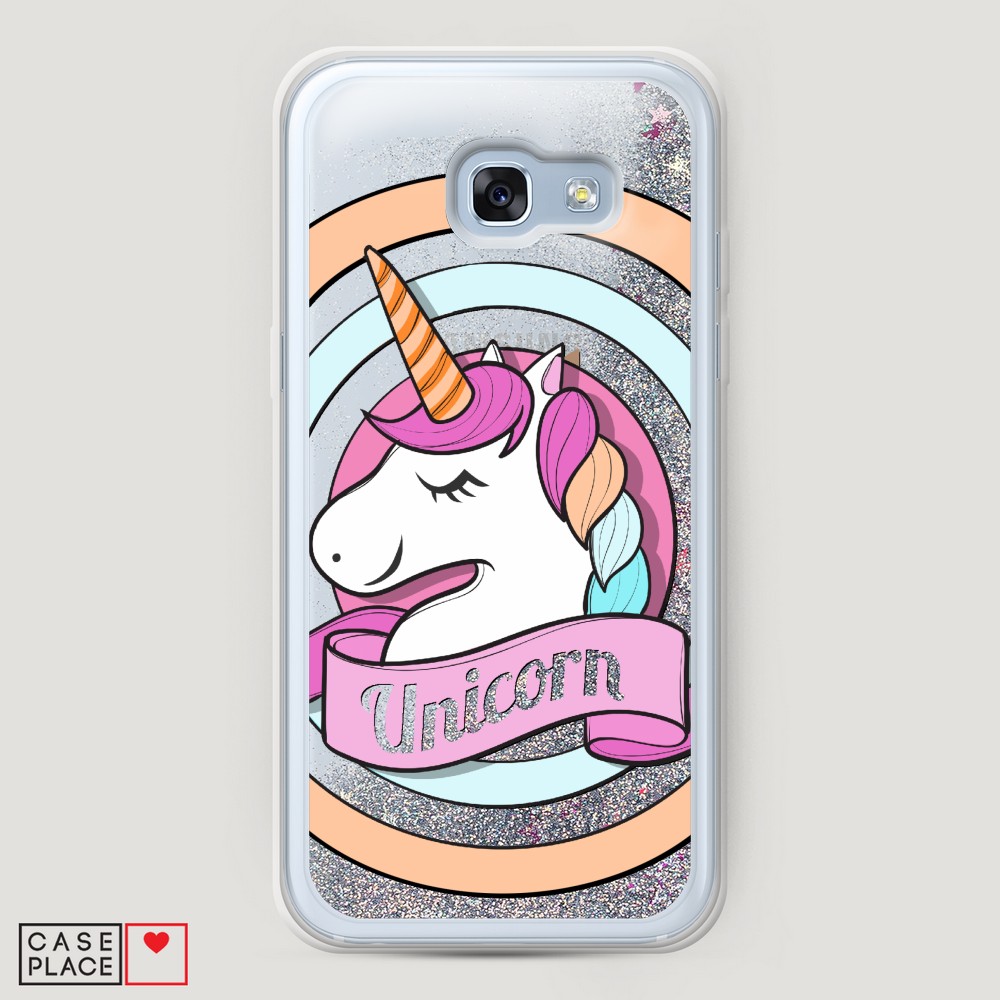 

Чехол Awog на Samsung Galaxy A5 2017 / Самсунг A5 2017 "Unicorn зефирный", Разноцветный, 20691-1